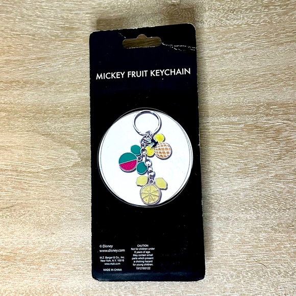 Disney Mickey Fruit Keychain - Picture 2 of 2